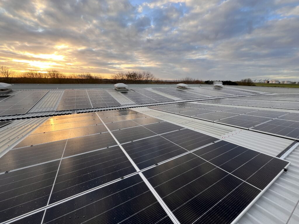 Commercial solar installations in hull